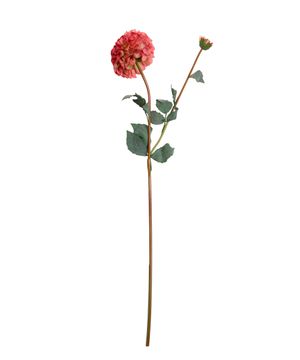 Faux dahlia branch