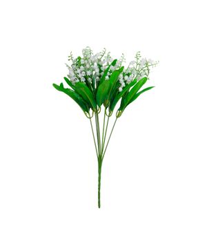 Bouquet of faux lily-of-the-valley
