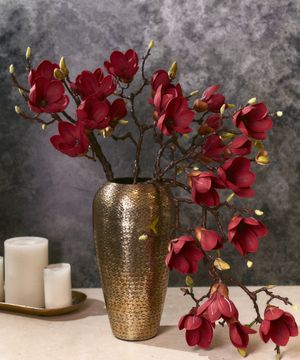 Faux magnolia branch