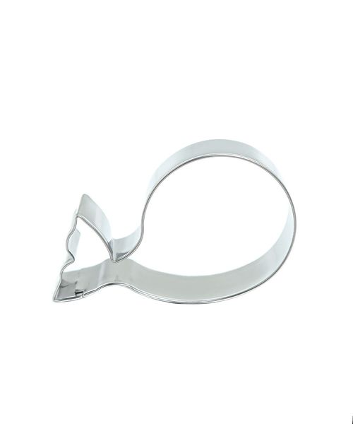 Stampo Per Biscotti In Acciaio Inox A Forma Di Balena – Dimensioni 6,2 X 5,8 X 2 Cm, Lavabile In Lavastoviglie, Per Forno E Microonde